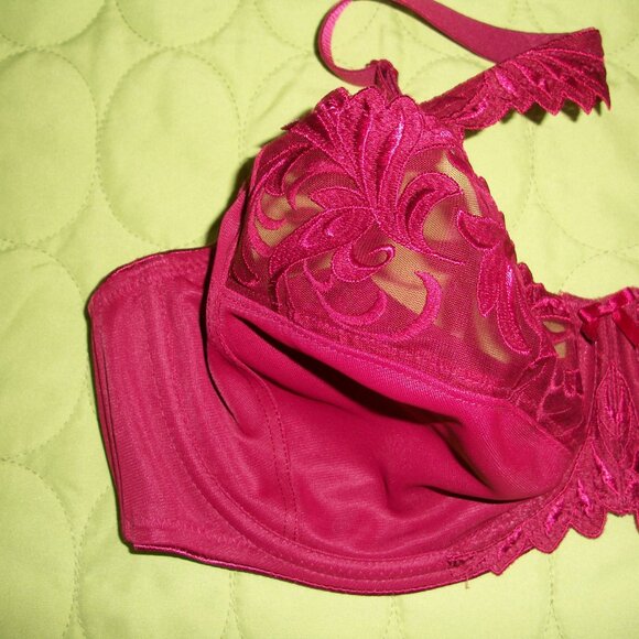 Conturelle Dark Merlot Bra - Picture 3 of 8